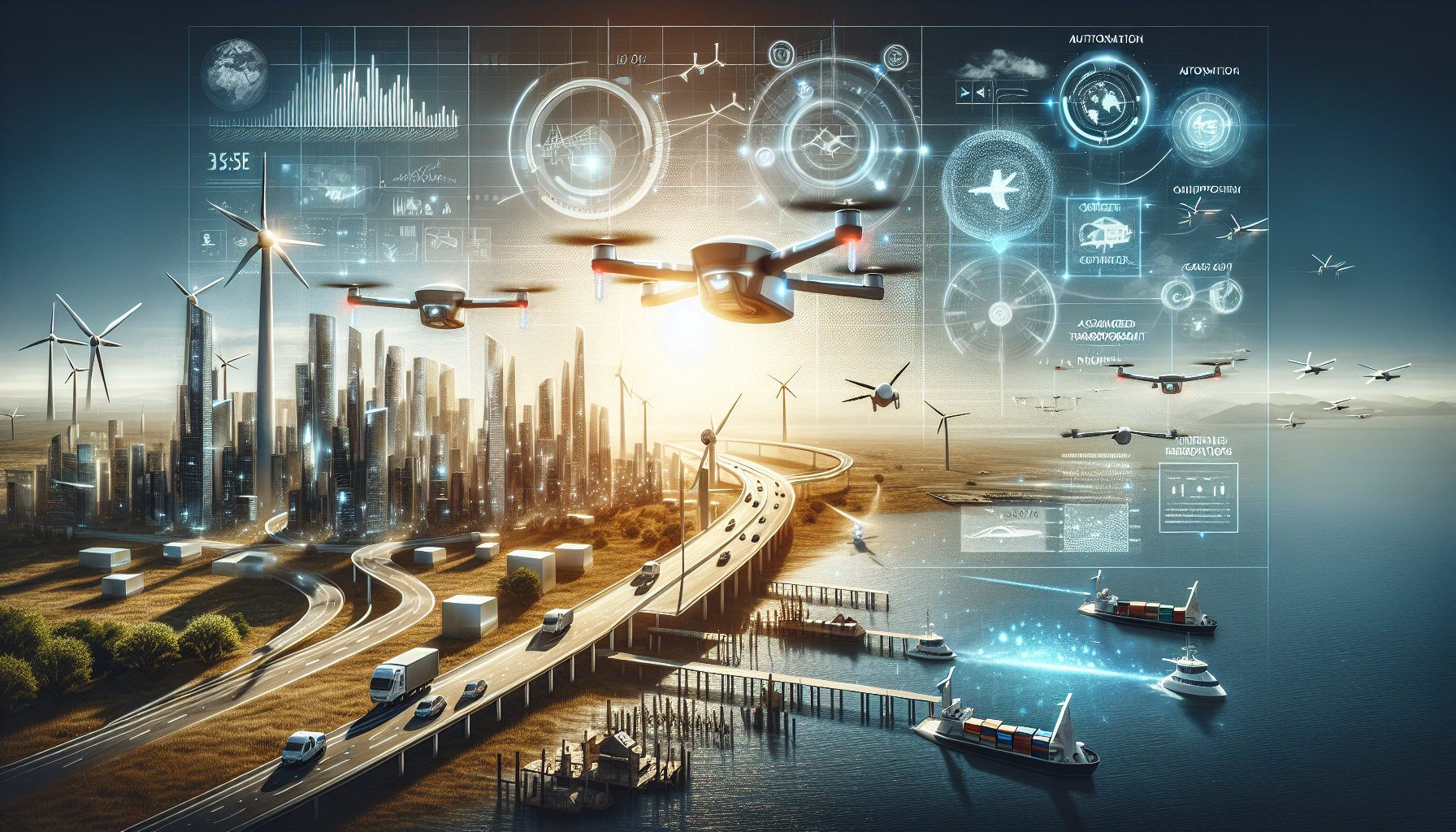 Modern Flight Control The future of air transportation: the drone revolution - ITC Web Solutions